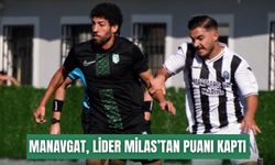 Manavgat Belediyespor, lider Milas’tan puanı kaptı