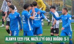 Alanya 1221 FSK, Nazilli’yi gole boğdu: 5-1