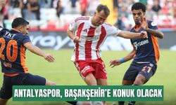 Antalyaspor, Süper Lig’de Başakşehir’e konuk olacak