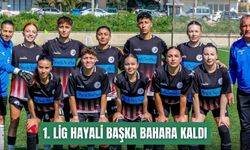 Antalya Deniz SK’nın 1. Lig hayali başka bahara kaldı