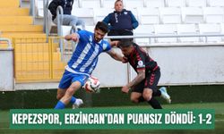 Kepezspor, Erzincan’dan puansız döndü: 1-2