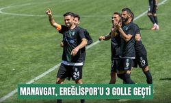 Manavgat Belediyespor, Ereğlispor’u 3 golle geçti