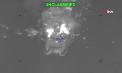 ABD, İran Donanması’na düzenlenen saldırı anlarını paylaştı