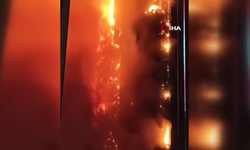 Çin'de yüksek binada yangın: 1 ölü, 25 yaralı