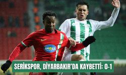 Serikspor, Diyarbakır’da kaybetti: 0-1