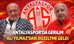 Antalyaspor’da gerilim: Ali Yılmaz’dan düzeltme açıklaması geldi