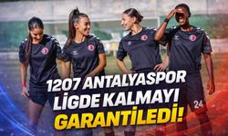 1207 Antalyaspor ligde kalmayı garantiledi