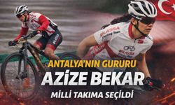 Antalya’nın gururu Azize Bekar milli takıma seçildi