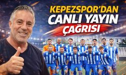 Kepezspor’dan canlı yayın çağrısı