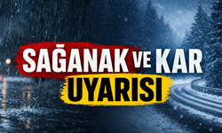 İçişleri Bakanlığı'ndan 'sağanak' ve 'kar' uyarısı