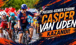 61. Cumhurbaşkanlığı Bisiklet Turu’nda Patara–Kemer etabını Casper Van Uden kazandı