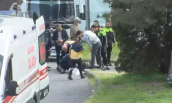 İsrail Konsolosluğu'nun da bulunduğu binanın önünde çatışma