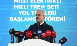 Türkiye'nin ilk hızlı treni saatte 225 kilometre hıza ulaştı