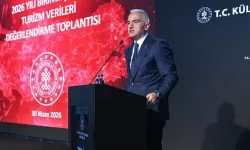 Bakan Ersoy 2026 yılının ilk çeyreğine ait turizm verilerini açıkladı