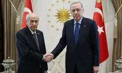 Cumhurbaşkanı Erdoğan, Bahçeli'yi kabul etti