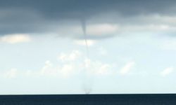 Alanya'da denizde hortum!