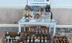 Antalya'da kaçak alkol baskını