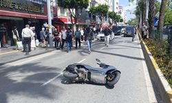 Sürücü kask sayesinde hayatta kaldı