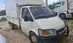 Biber yüklü kamyonet terk edilmiş halde bulundu