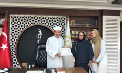 Alman vatandaşı Alanya'da müslüman oldu