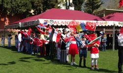 Alanya'da 23 Nisan coşkusu