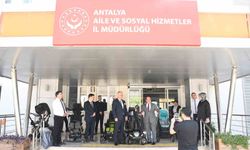 Antalya Aile ve Sosyal Hizmetler İl Müdürlüğü'ne anlamlı bağış