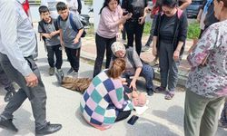Öğrenci servisi görme engelli yayaya çarptı, eşi gözyaşlarına boğuldu