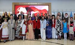 Başkan Vekili Büşra Özdemir, çocukları misafir etti