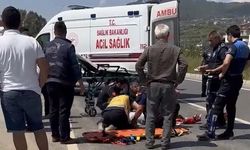 Alanya'da bisiklet sürücüsü kazada hayatını kaybetti