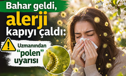 Bahar geldi, alerji kapıyı çaldı: Uzmanından "polen" uyarısı