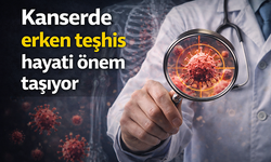 'Kanserde erken teşhis hayati önem taşıyor'