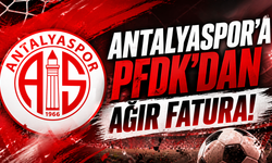 Antalyaspor’a PFDK’dan ağır fatura: Saha olayları ve tezahürat pahalıya patladı!