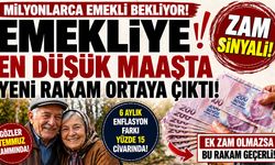 Emekliye zam sinyali: En düşük maaş için yeni rakam ortaya çıktı!