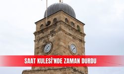 Saat Kulesi'nde zaman durdu