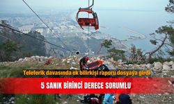 Teleferik davasında ek bilirkişi raporu dosyaya girdi...5 sanık birinci derece sorumlu