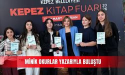 Minik okurlar yazarıyla buluştu