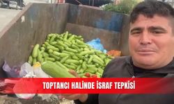 Toptancı halinde israf tepkisi