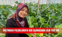 Üretimden pazarlamaya her aşamasında alın teri var
