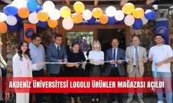Akdeniz Üniversitesi logolu ürünler mağazası açıldı