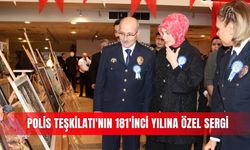 Polis Teşkilatı'nın 181'inci yılına özel sergi