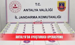 Antalya'da uyuşturucu operasyonu
