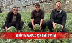 Serik’te karpuz için geri sayım