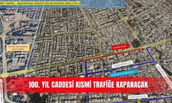 100. Yıl Caddesi kısmi trafiğe kapanacak