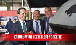 Erzurum’un lezzetleri YÖREX’te