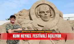 Antalya’da 'zaman yolculuğu' başlıyor: Kum Heykel Festivali açılıyor