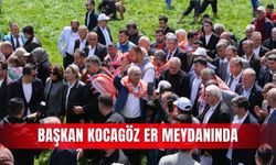 Başkan Kocagöz er meydanında
