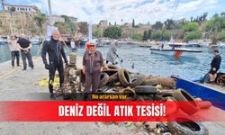 Ne ararsan var… Deniz değil atık tesisi!
