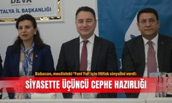 Babacan, meclisteki 'Yeni Yol' için ittifak sinyalini verdi: Siyasette üçüncü cephe hazırlığı