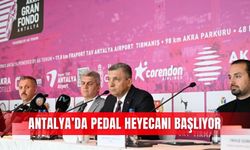 Antalya’da pedal heyecanı başlıyor