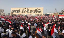 Bağdat'ta ABD ve İsrail protesto edildi